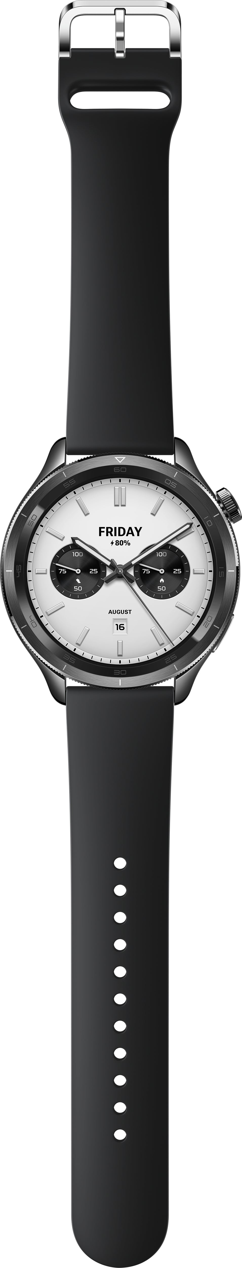 Xiaomi Smartwatch S4 – Smartwatch – 47 mm, 1,43" AMOLED, GPS, Mineralglas, 5 ATM, Rainbow, Sportarmband
