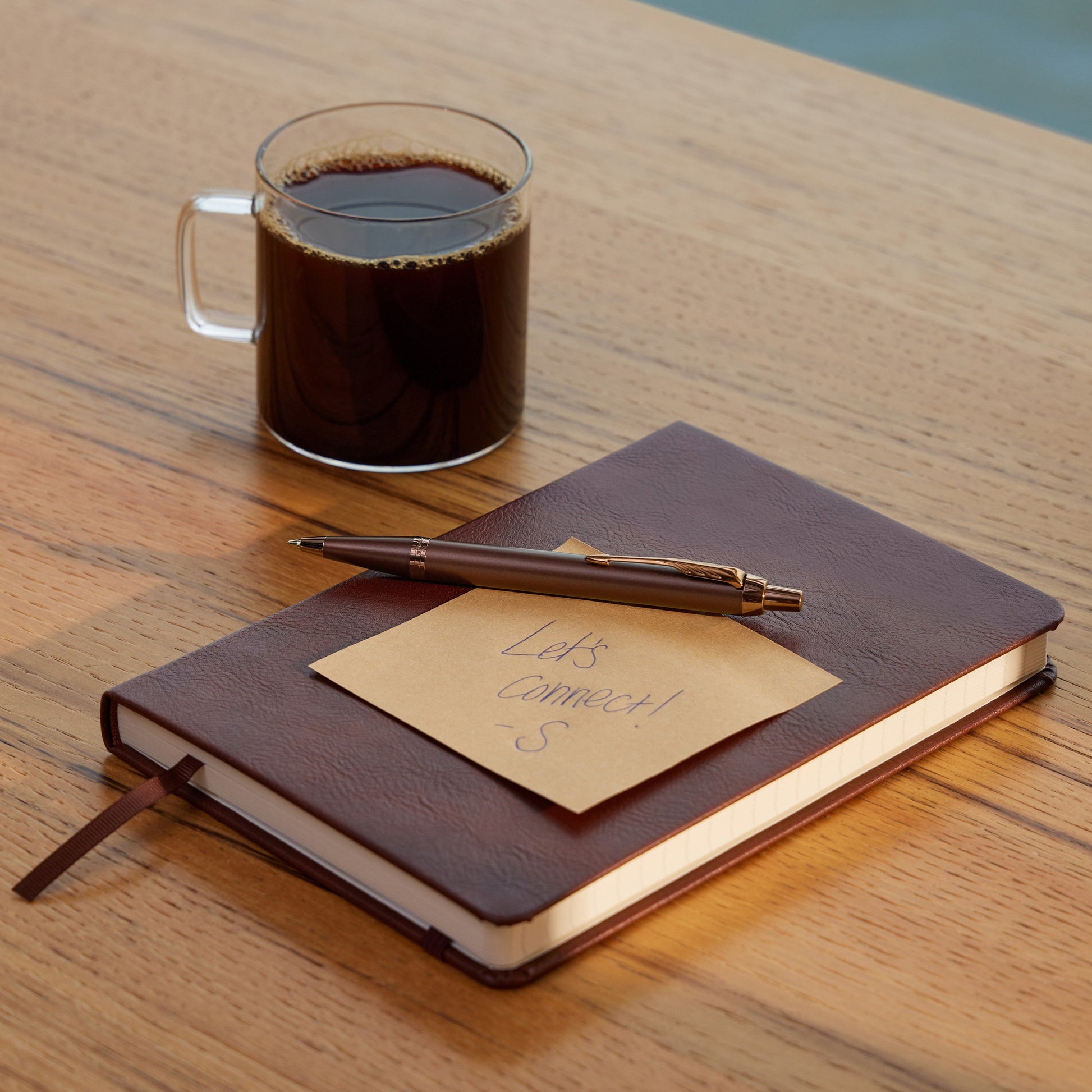Parker IM Mono Burgundy Kugelschreiber – Blau, Druck, Edelstahl, Metallic, nachfüllbar