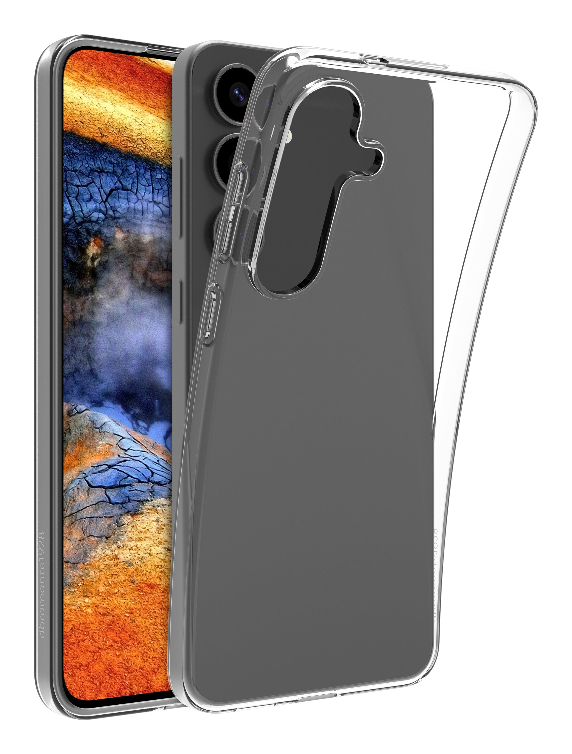 dbramante1928 Greenland Backcover – für Samsung Galaxy S25 FE, Kunststoff, Transparent