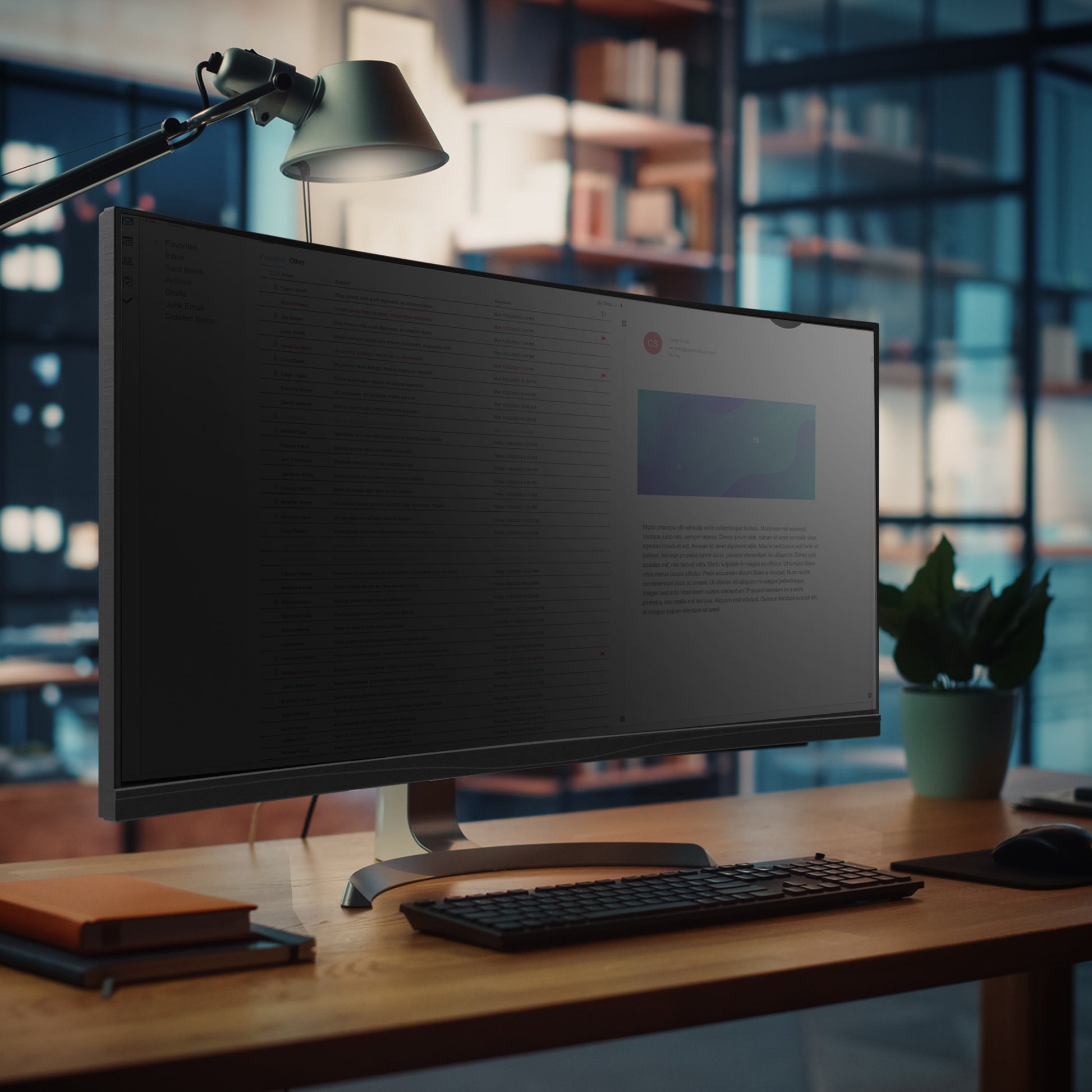 StarTech.com Blickschutzfilter für Monitor 34,0", 21:9 – 797 × 335 mm
