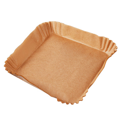 Cosori Backpapier 20 × 20 × 4,5 cm, 100 Stk., Papier, Hellbraun