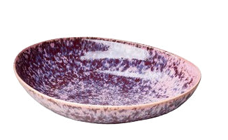 Chic-mic Pastateller Dahlia – Ø 23,5 cm, H 5,0 cm, Keramik, Weiss