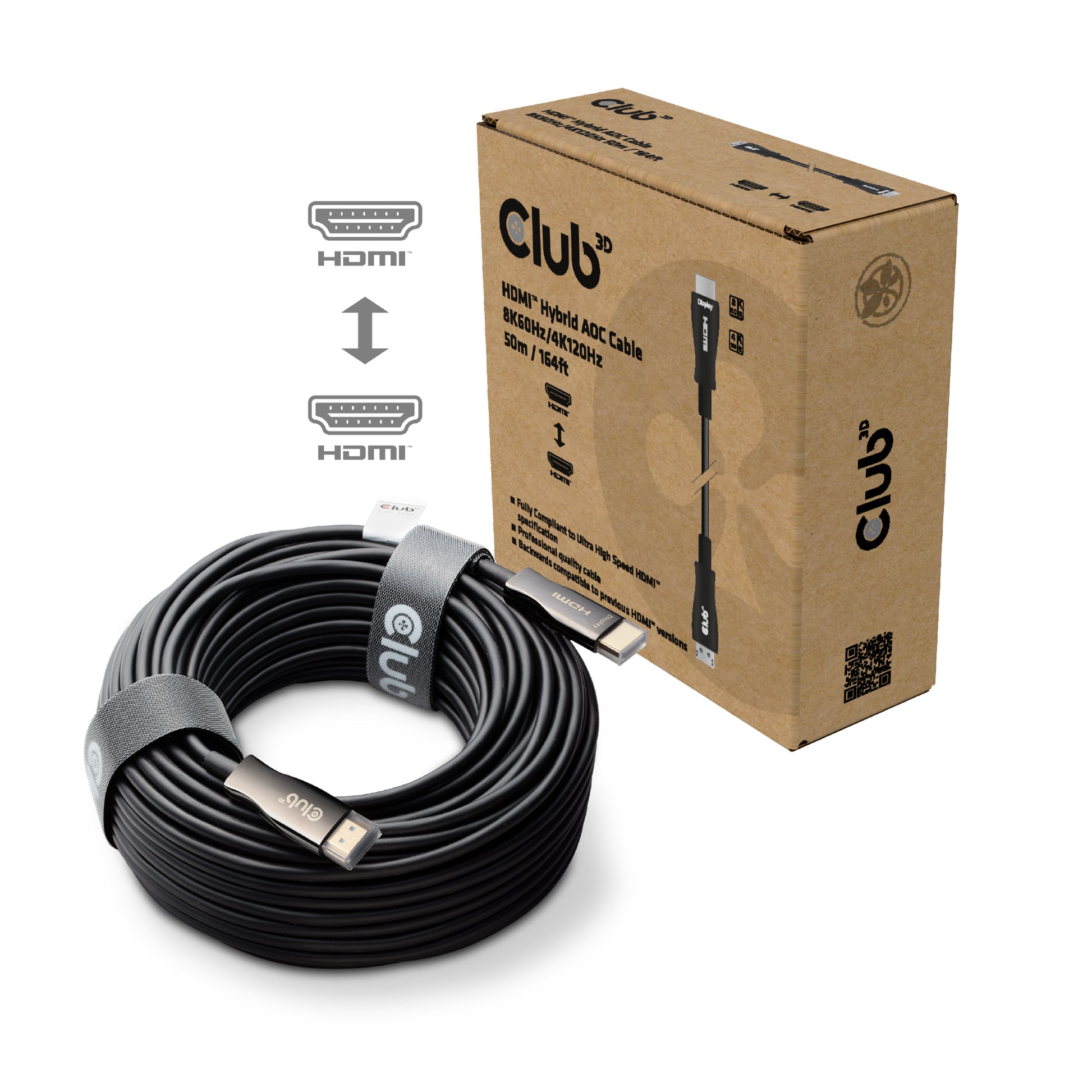 CLUB3D Club 3D HDMI-Kabel, Schwarz