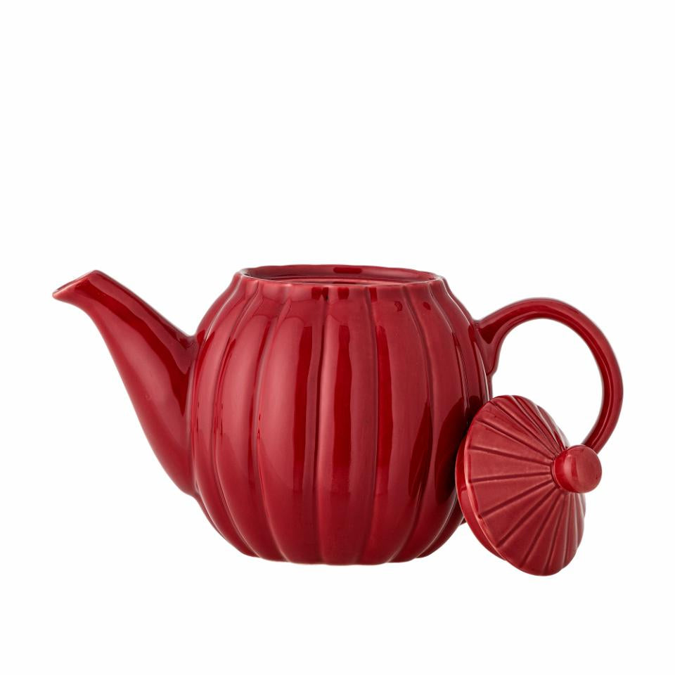 Bloomingville Vintage in Bloom Teekanne – 1 l, Ø 13 cm, Steingut