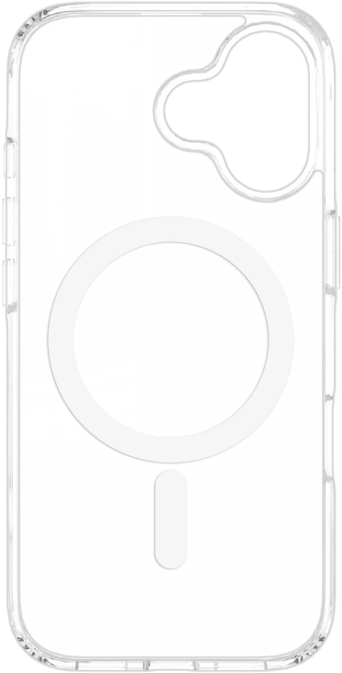 eSTUFF INFINITE OSLO – Backcover – für Apple iPhone 17, MagSafe, PC+TPU, Transparent, bis 2 m sturzsicher