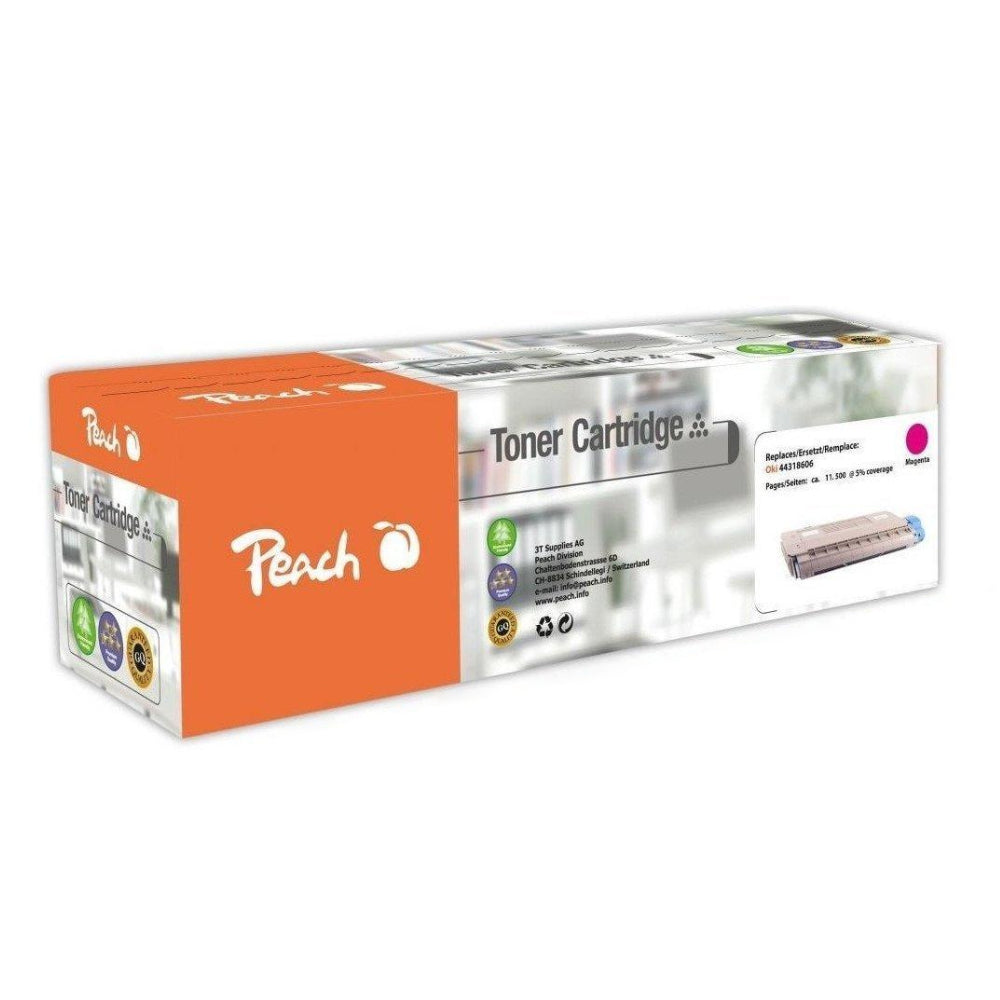 Peach C711 (44318606) Magenta Toner – kompatibel – 11'500 Seiten – für OKI C710/C711