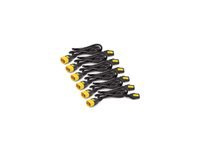 APC Netzkabel, IEC C13 auf IEC C14, verriegelbar, 1,2 m, 6 Stück