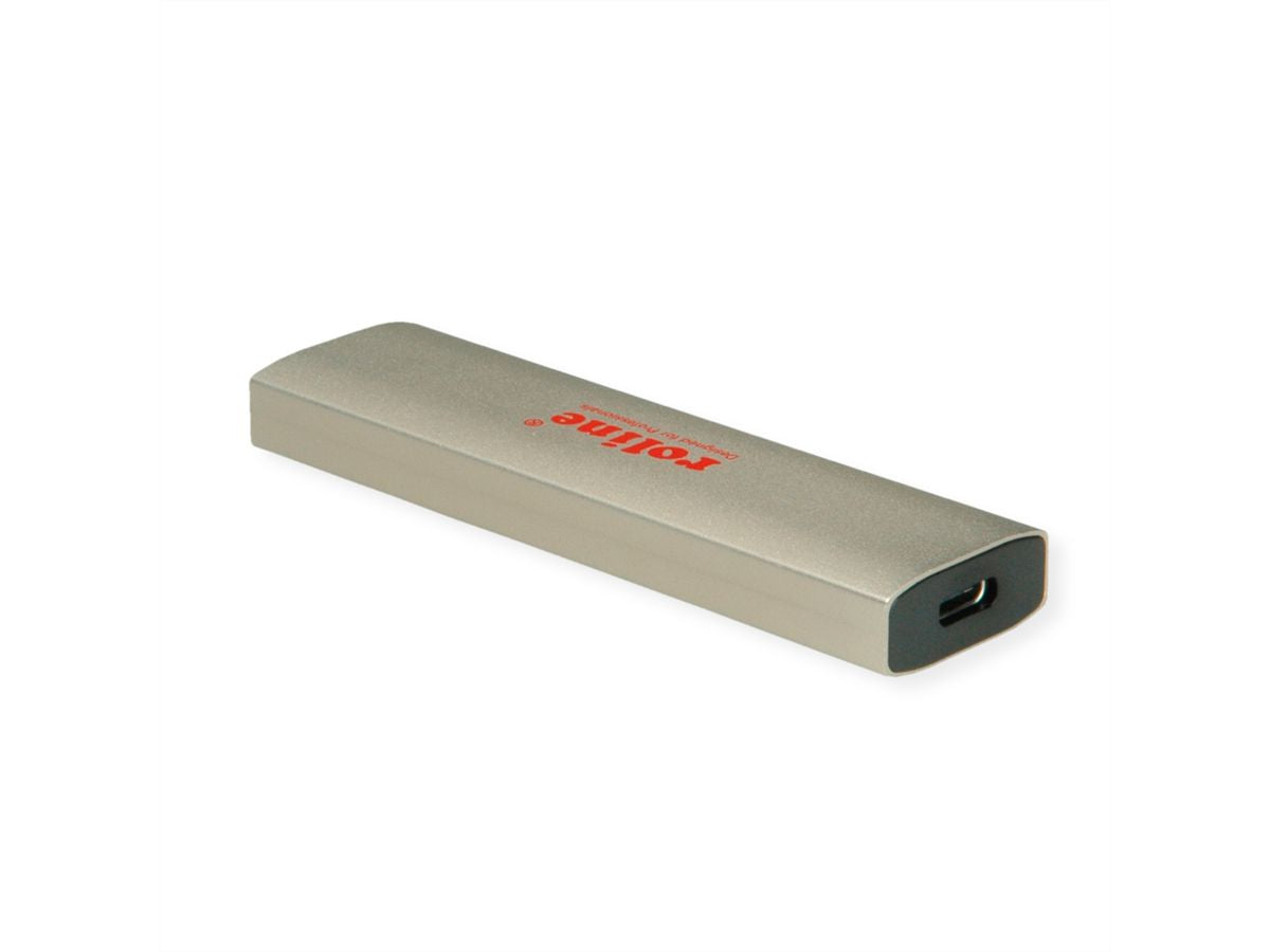 ROLINE USB-C zu HDMI Adapter – 8K (7680 × 4320) @ 60 Hz, Schwarz/Gold, für Geräte mit USB-C (DP Alt Mode)
