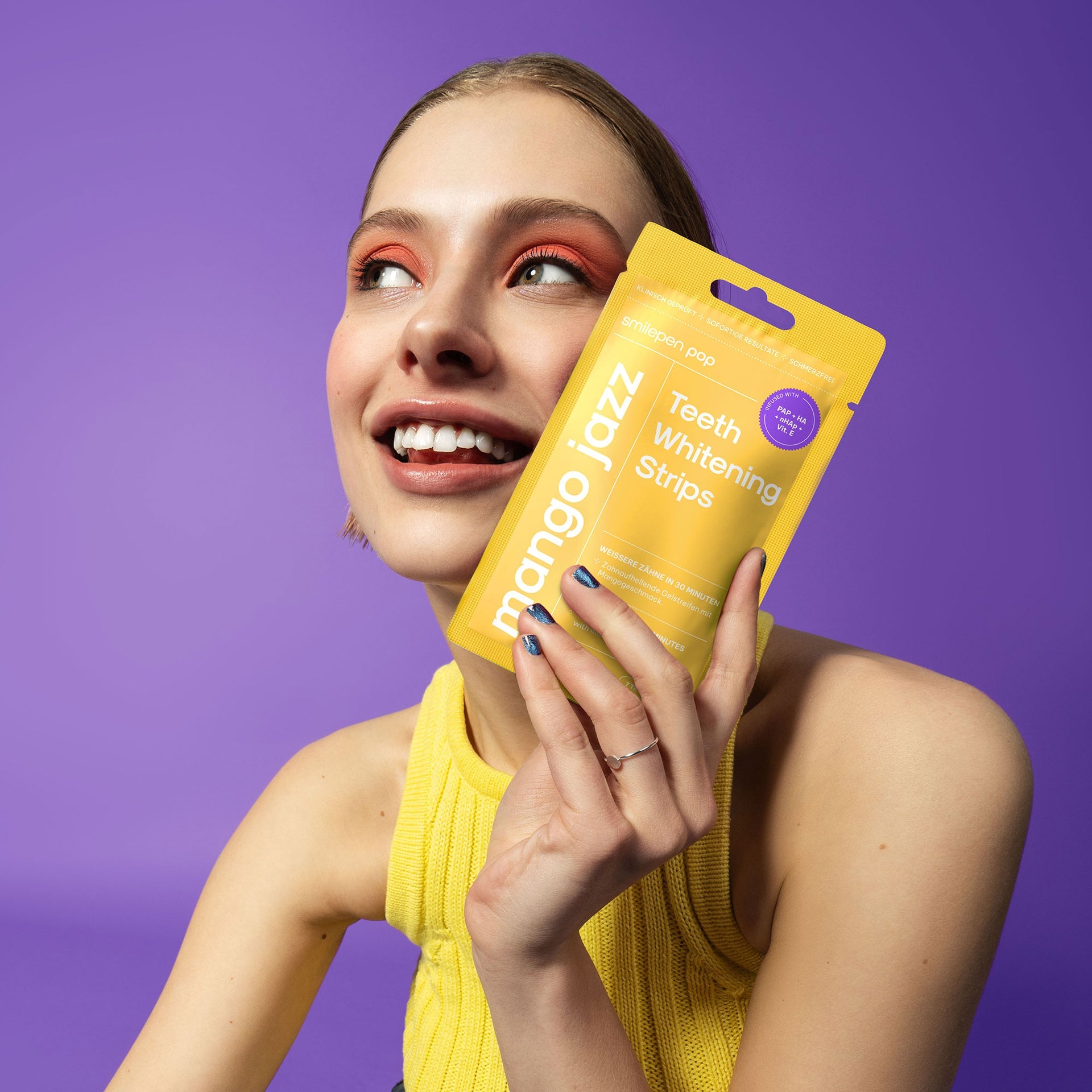 Smilepen Zahnaufhellungsstreifen – Mango
