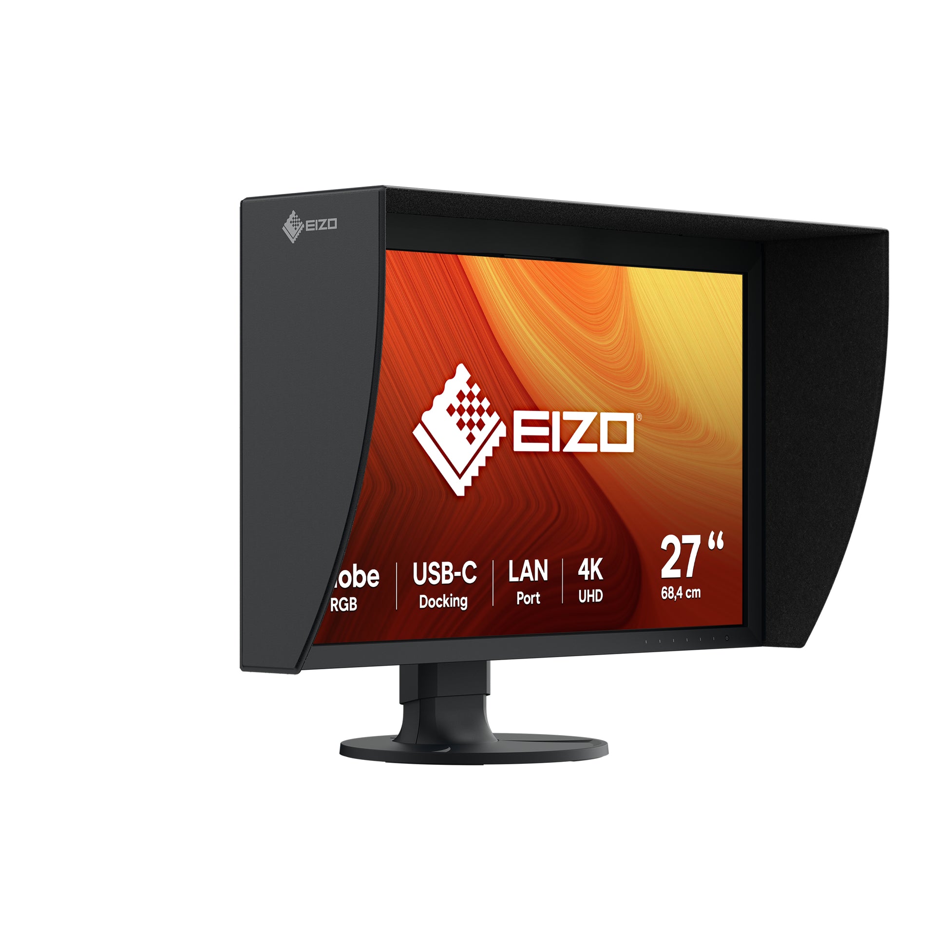 EIZO CG2700X Swiss Edition – Monitor, 27", 3840 × 2160 (UHD 4K), Schwarz