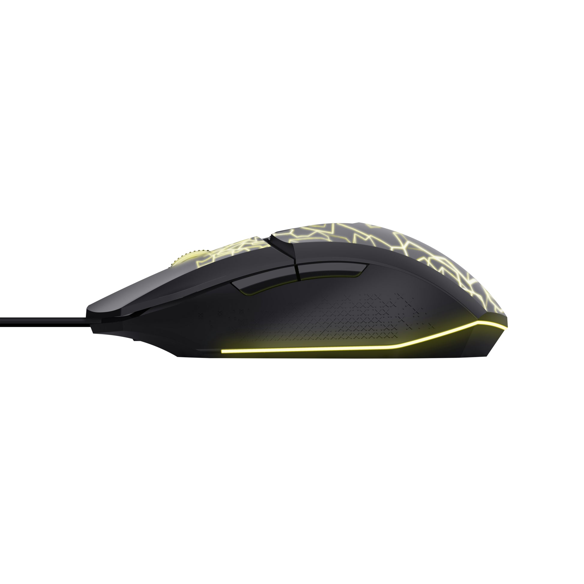 Trust GXT 113 Felox – Gaming-Maus – Kabelgebunden (USB-A), 6400 DPI, RGB-Beleuchtung, Rechts, Schwarz