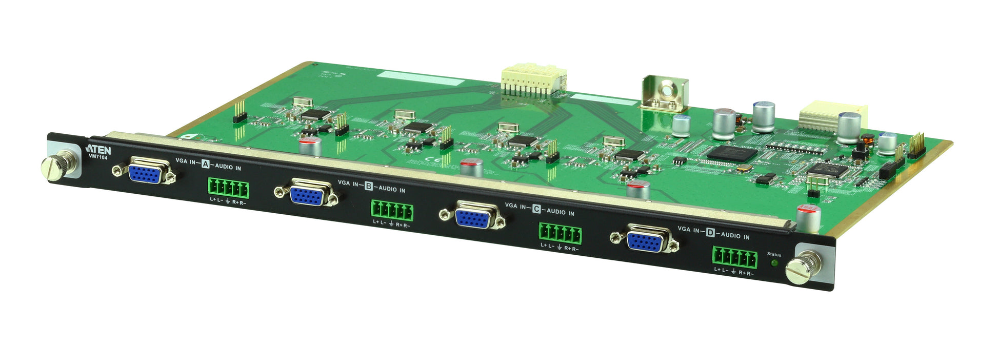 ATEN VM7104 – 4-Port VGA Eingabekarte, 4× VGA In, 300 MHz, hot-swappable, für VM1600