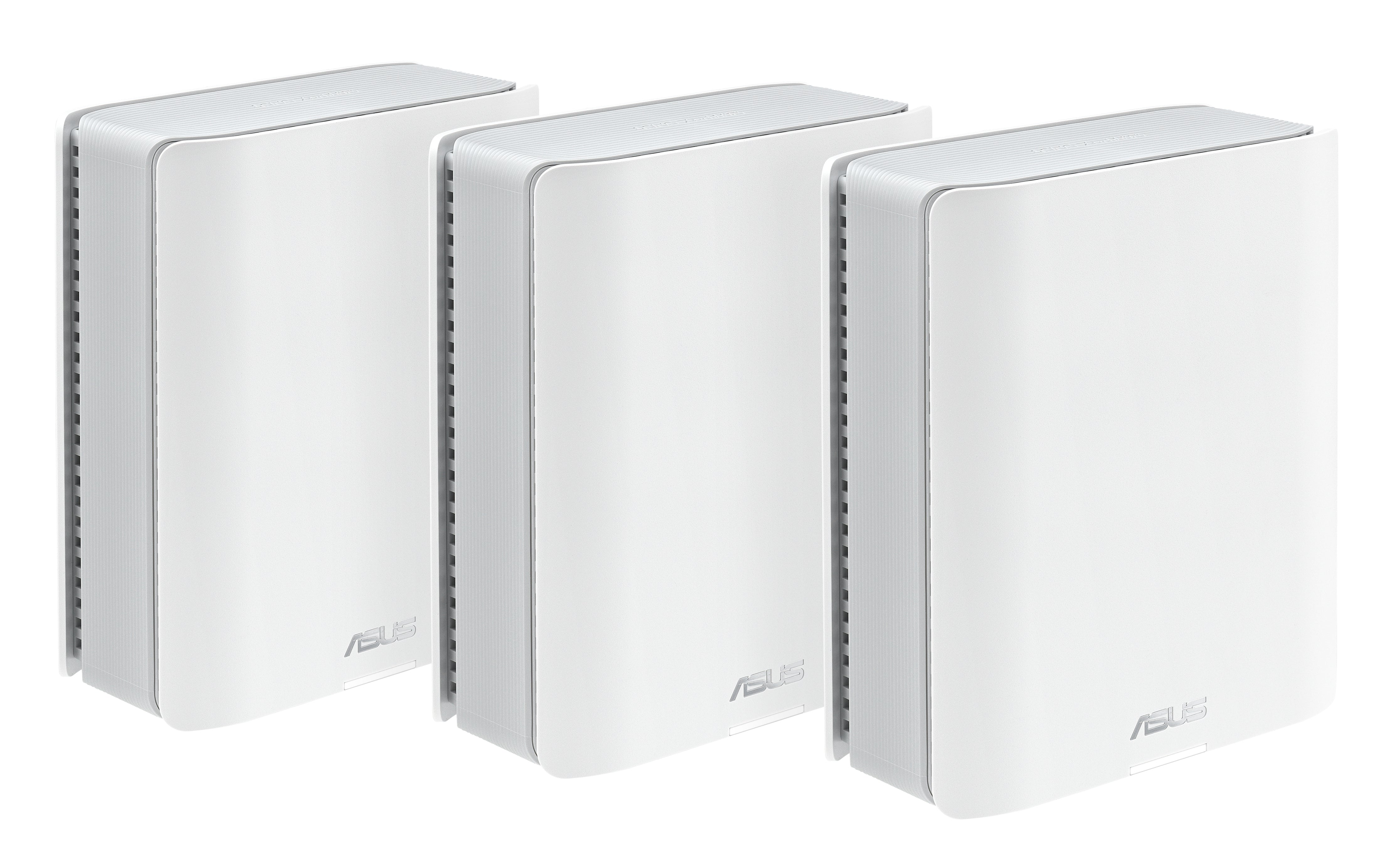 ASUS ZenWiFi BT8 Mesh-Set (3er) – Wi-Fi 7 (802.11be), Tri-Band (2,4/5/6 GHz), bis 8,64 Gbit/s, je 3× LAN
