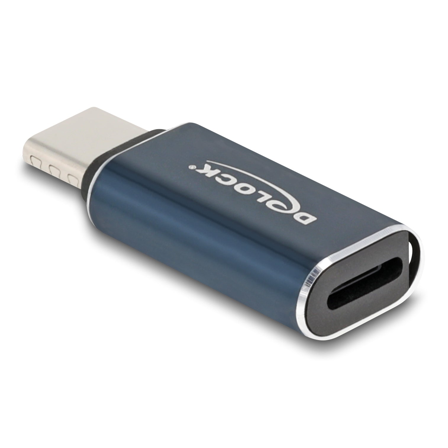 DeLOCK 60688 Adapter USB-C zu Lightning – USB 2.0 (480 Mbit/s), PD 35 W, 1 Stück, Anthrazit