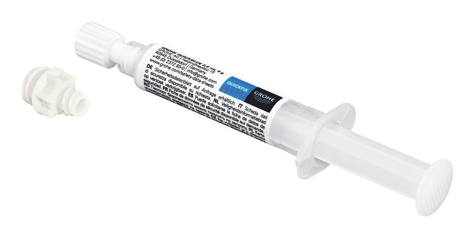 GROHE QuickGlue Montagekleber A1 – weiss – für Beton, Fliesen, Glas