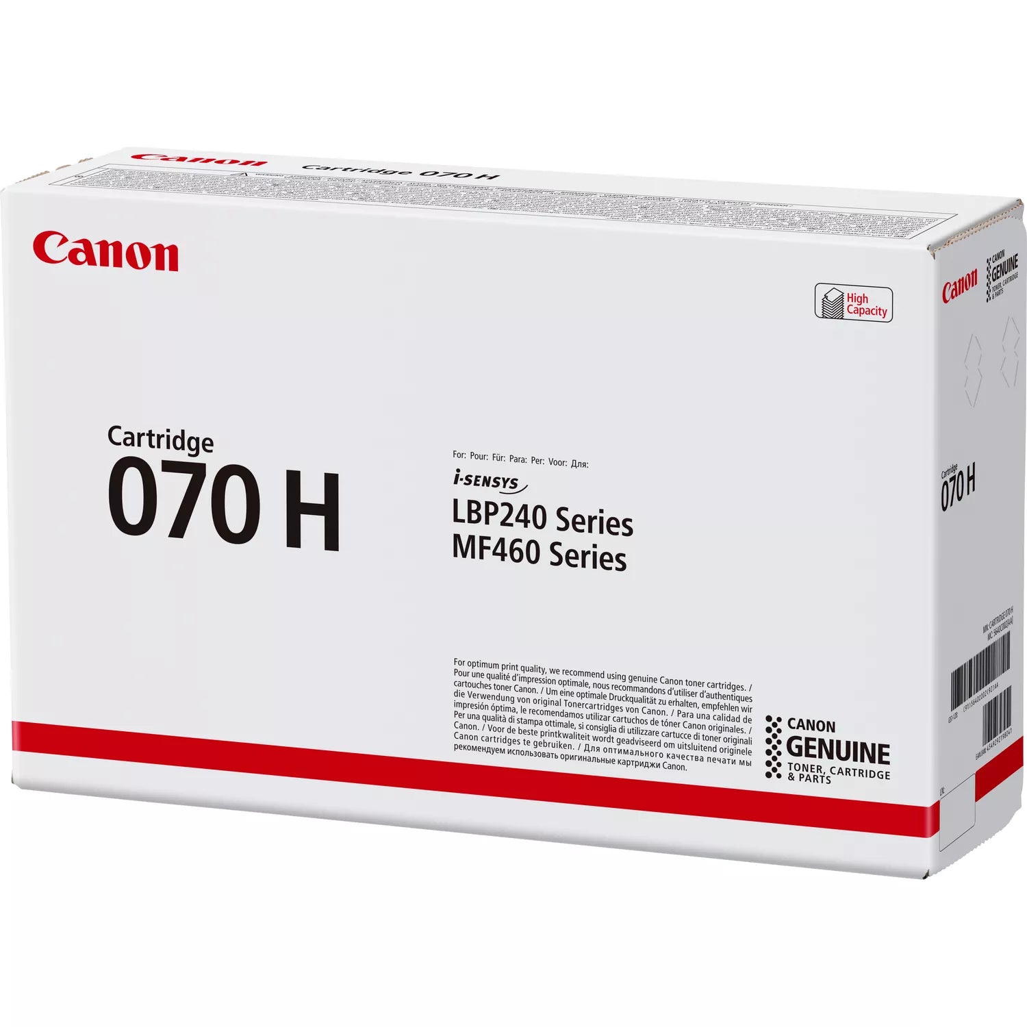 Canon Toner 070H – schwarz, 10200 Seiten