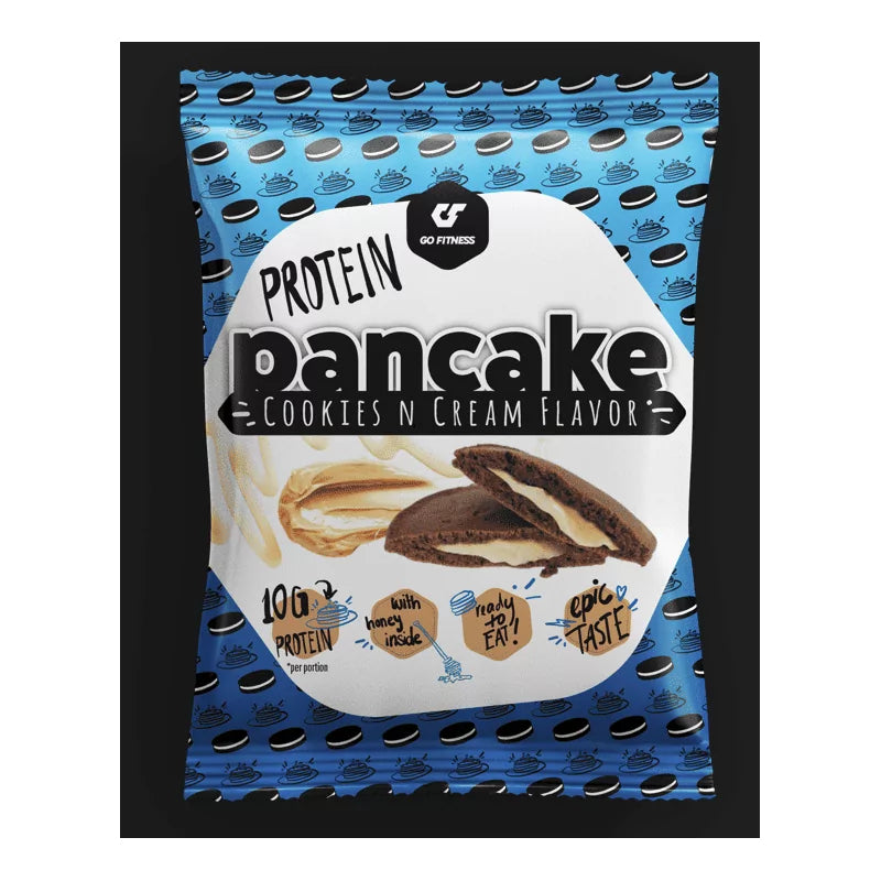Go Fitness Protein-Pfannkuchen – Cookies & Cream – 50 g