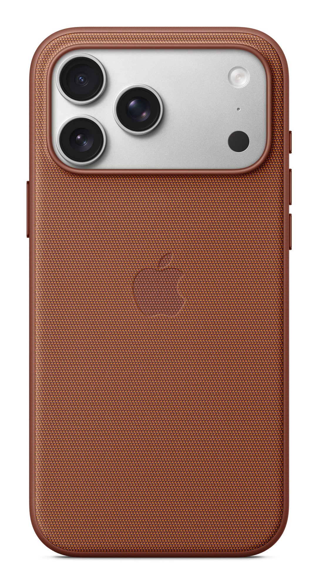 Apple Backcover TechWoven – für iPhone 17 Pro Max – braun – PC – MagSafe-kompatibel, mit Kartenfach