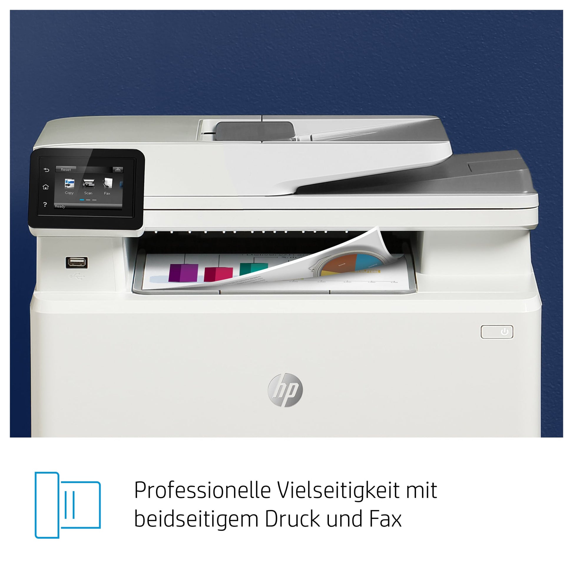 HP Color LaserJet Pro MFP M283fdw – Farbdruck, 21 Seiten/min