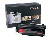 Lexmark Toner – schwarz, 6000 Seiten – für Mono-Laserdrucker/Multifunktionsgeräte