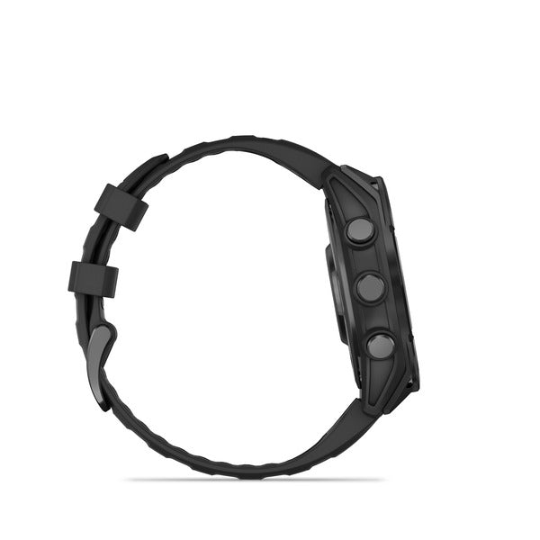 Garmin Fenix 8 – GPS-Smartwatch – 47 mm, 1,4", GPS, WLAN, AMOLED, 100 m, Schwarz, Sportarmband