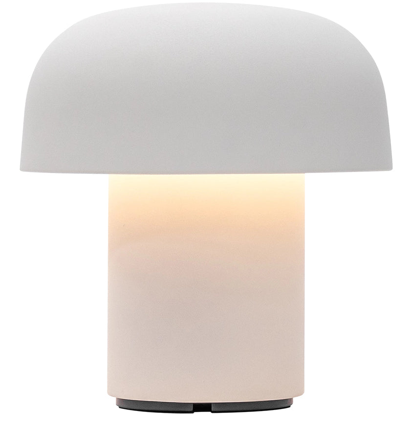 Kooduu Tischleuchte Sensa – LED 1 W, 60 lm, 2700 K, dimmbar, Akkubetrieb, USB – Weiss
