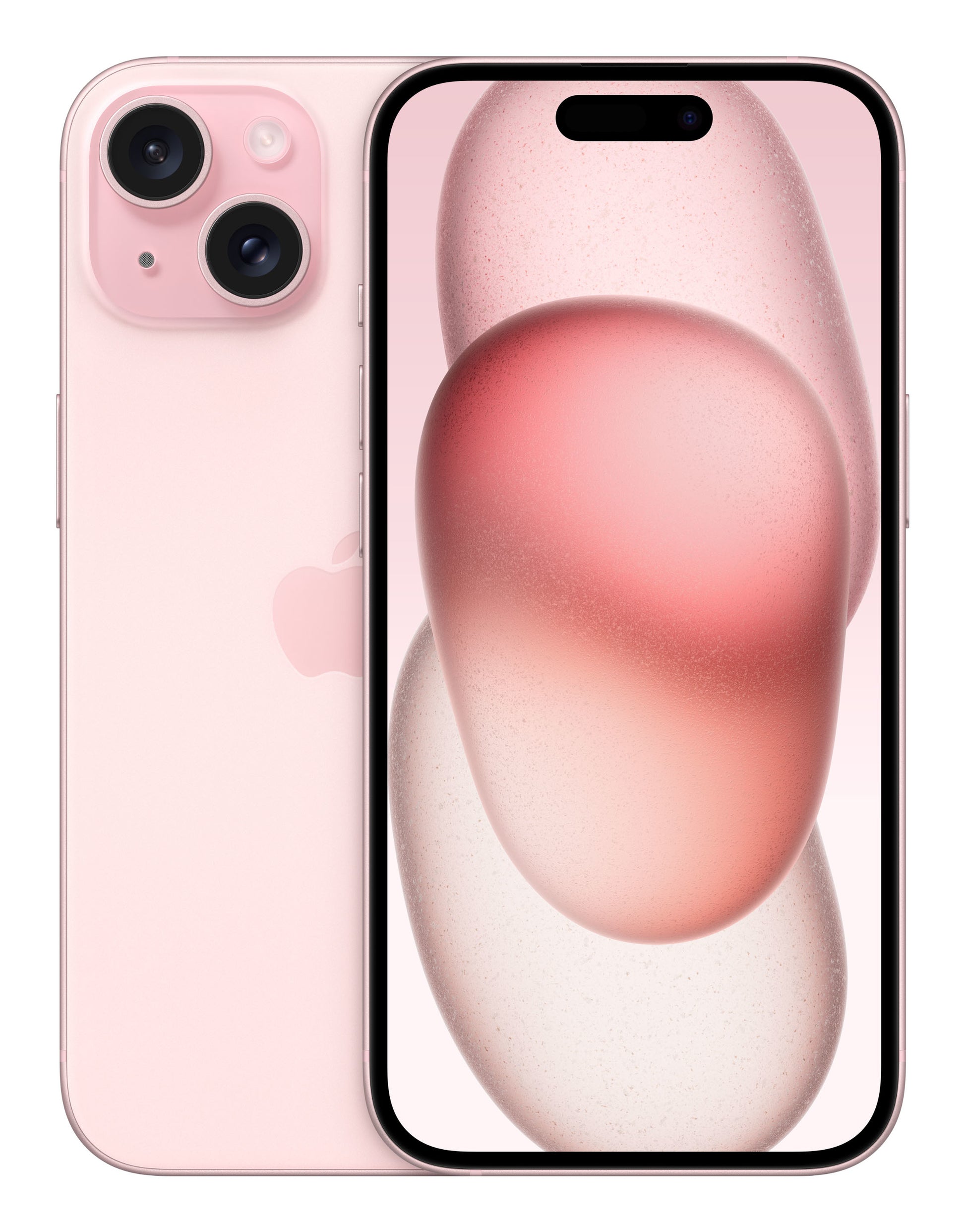 Apple iPhone 15 – pink, 6,1", 2556 × 1179, iOS 17, 128 GB, Dual-SIM, 5G, IP68