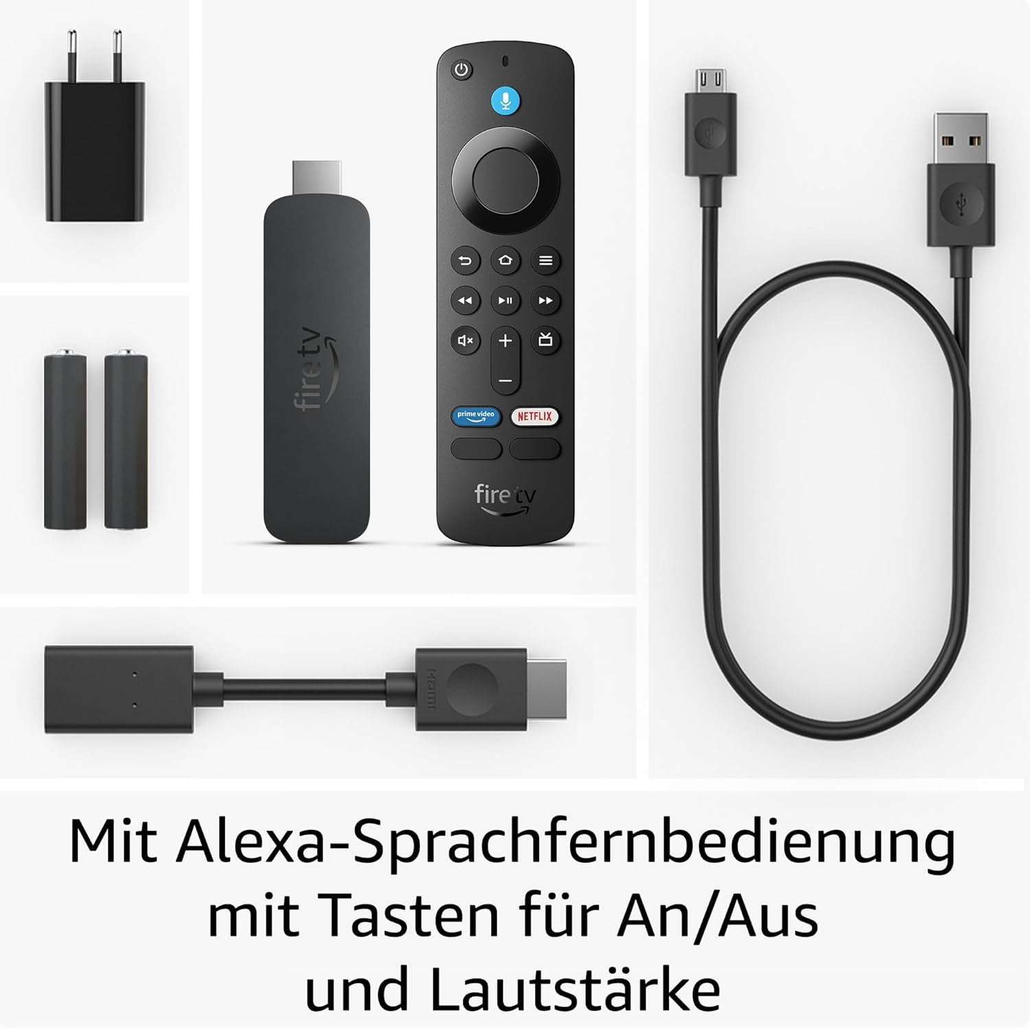 Amazon Fire TV Stick 4K Plus – Digital Signage Player, HDMI, WLAN, 4K