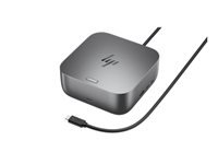 HP G6 Dockingstation – Thunderbolt 4, 2× DP, 1× HDMI, 3× USB-A, 2× USB-C, 100 W PD, 2.5GbE, für Windows/Mac