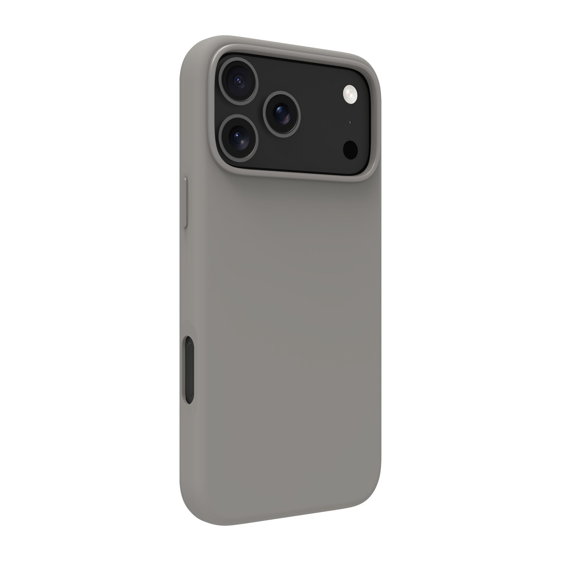 dbramante1928 Roskilde MS ICON Backcover – für Apple iPhone 17 Pro Max, MagSafe, Kunststoff, Grau, River Stone