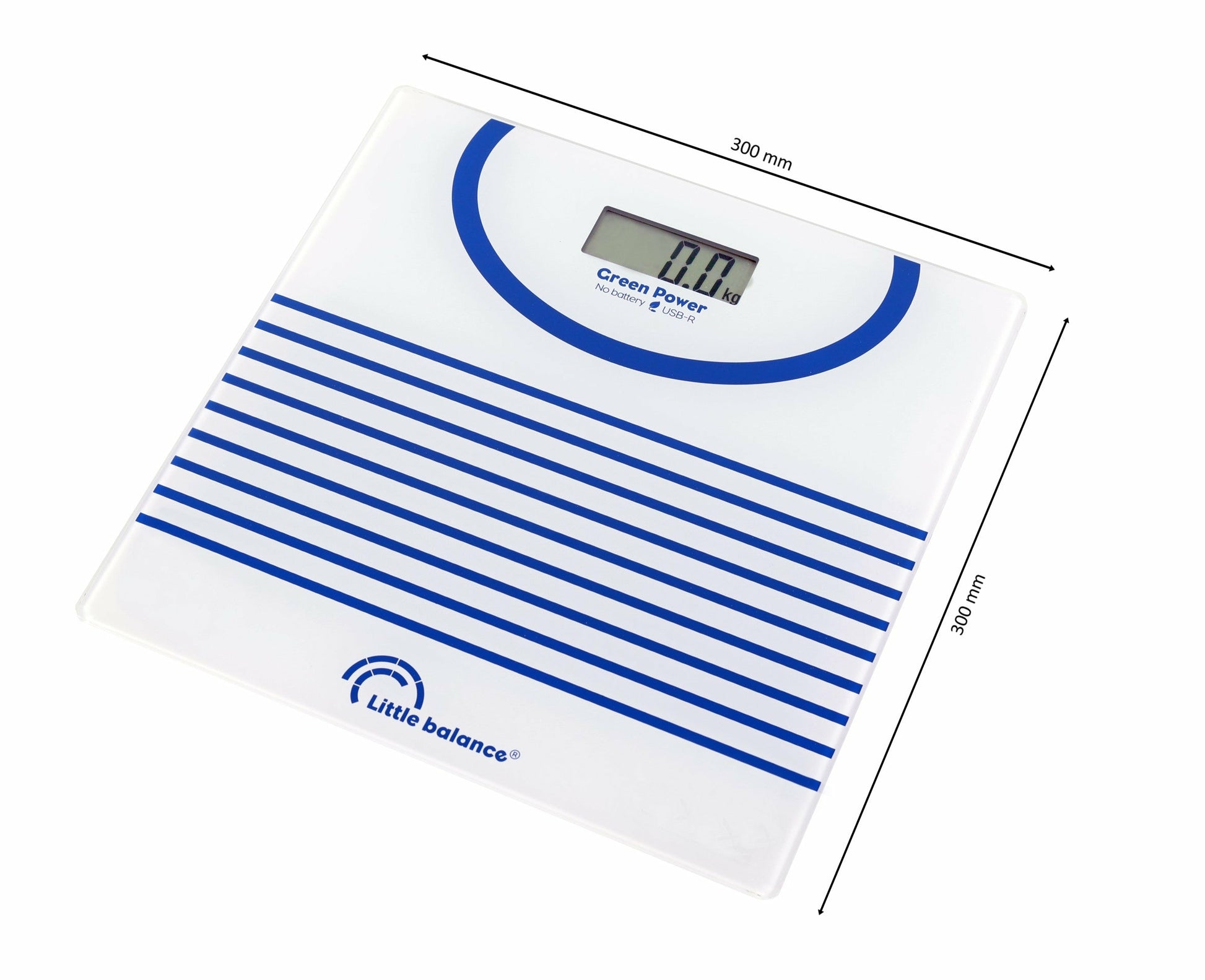 Little Balance Digitale Personenwaage 8655 – Glas – 180 kg