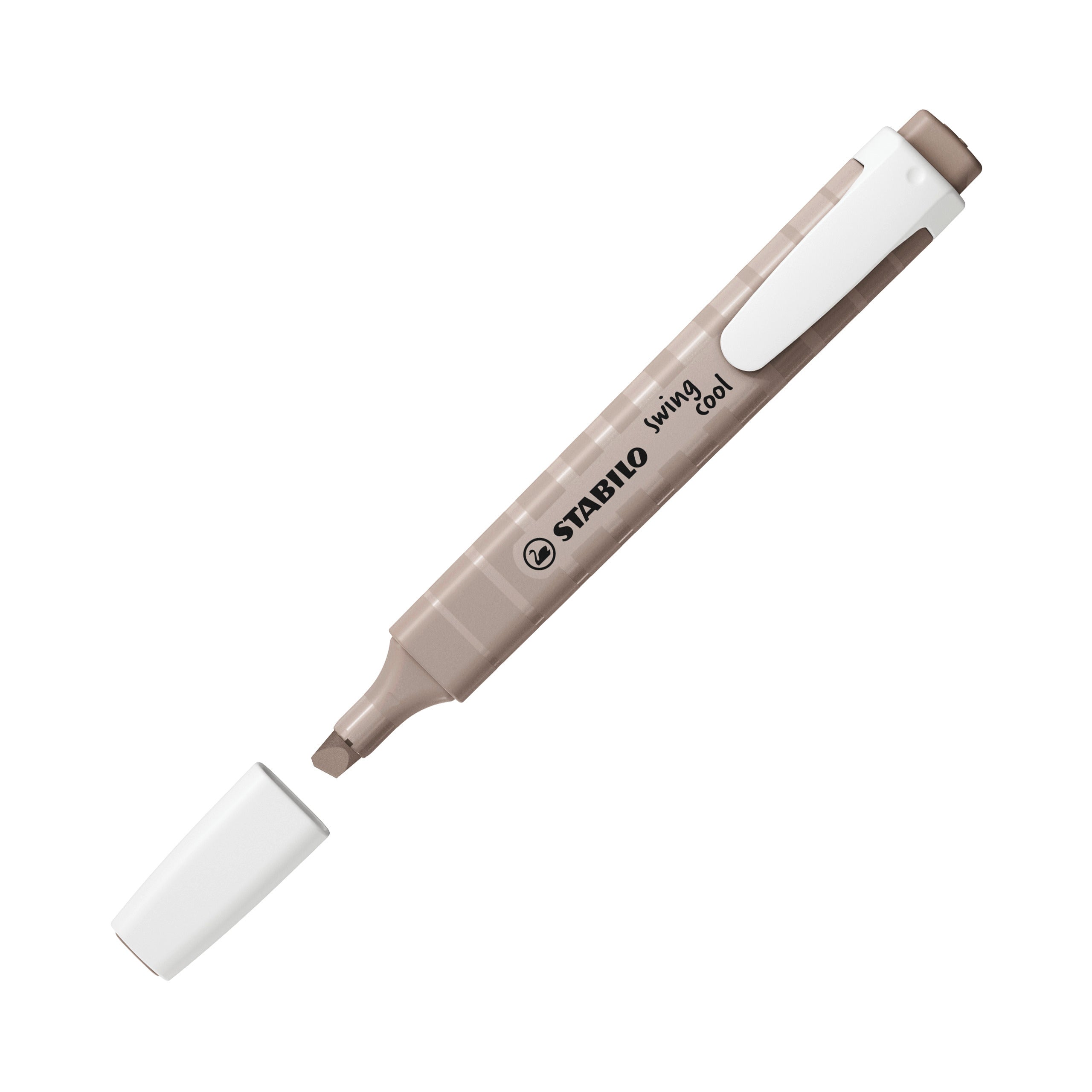 STABILO Swing Cool Textmarker – Hellgrau, Keilspitze 1–4 mm