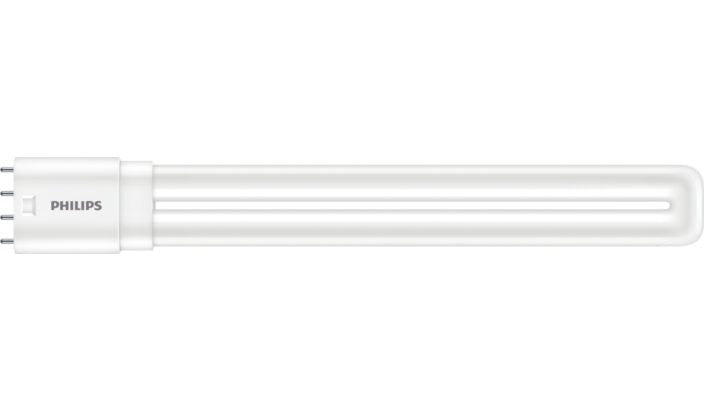 Philips LED-Leuchtmittel 2G11 Rohr 31,2 cm – Warmweiss 3000 K, 1440 lm, 12 W – 160° – 1 Stk. – Weiss/Glas