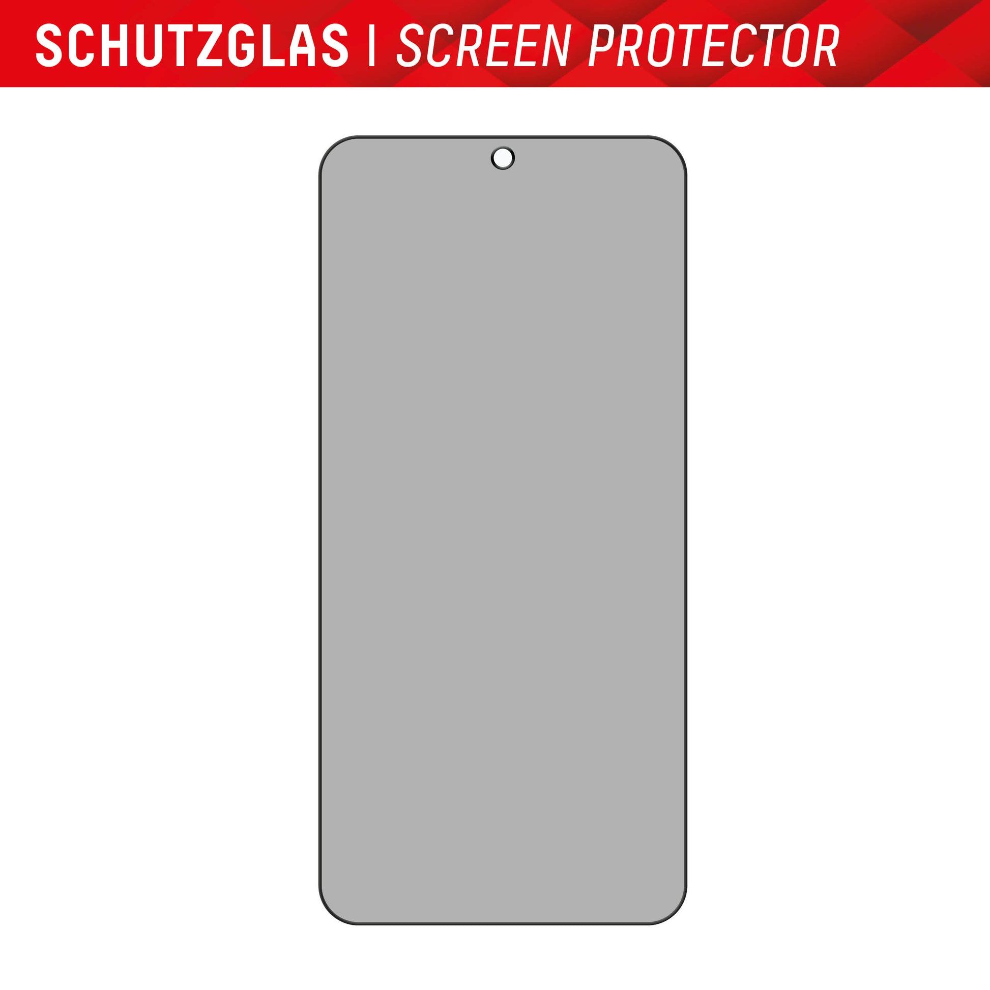 E.V.I. Privacy-Filter (Panzerglas), 10H – für Galaxy S24 – mit Applikator