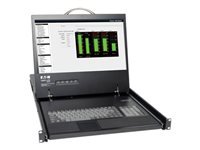 Eaton TIPPLITE NetCommander – KVM-Switch, 16-Port, Cat5, 1U, 19" LCD