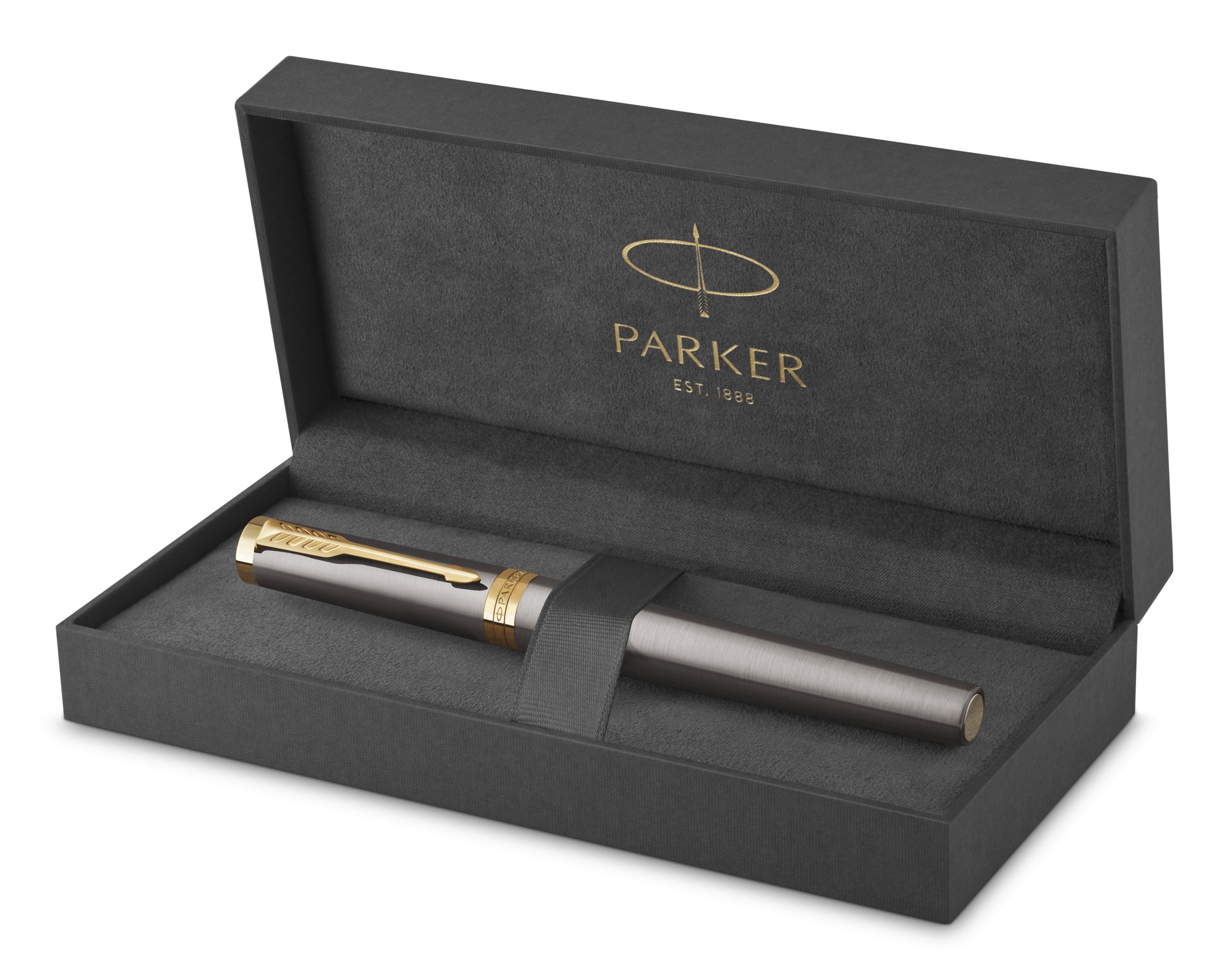 Parker Ingenuity – Füllfederhalter – M – Grau – Geschenkbox