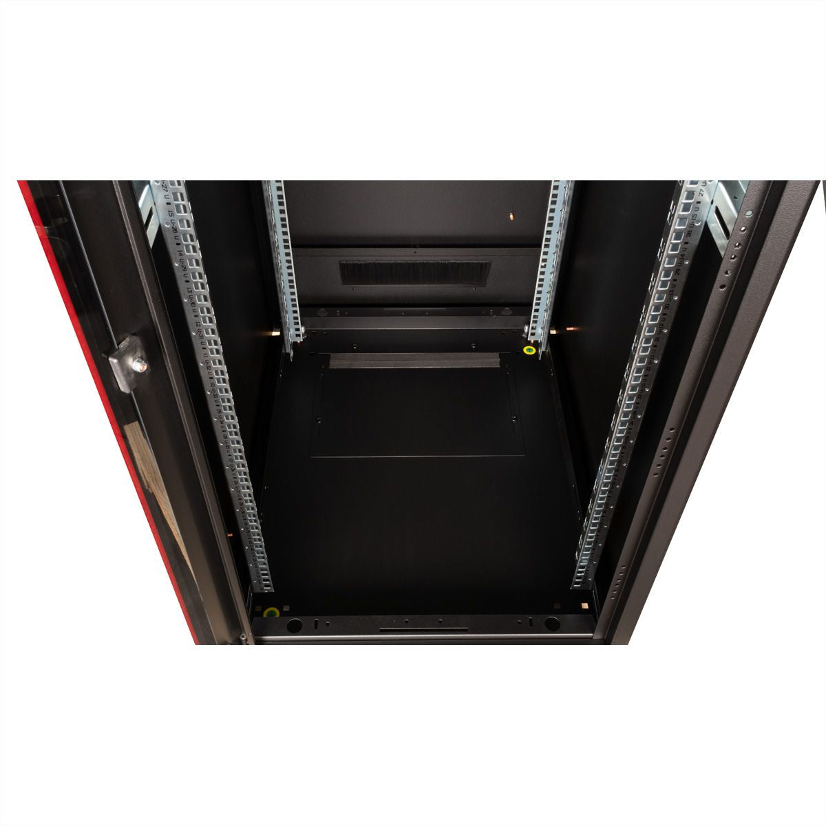ROLINE Pro – 19" Netzwerkschrank 42U, IP20, abschliessbar, 600 × 800 × 2053 mm, schwarz, Stahl