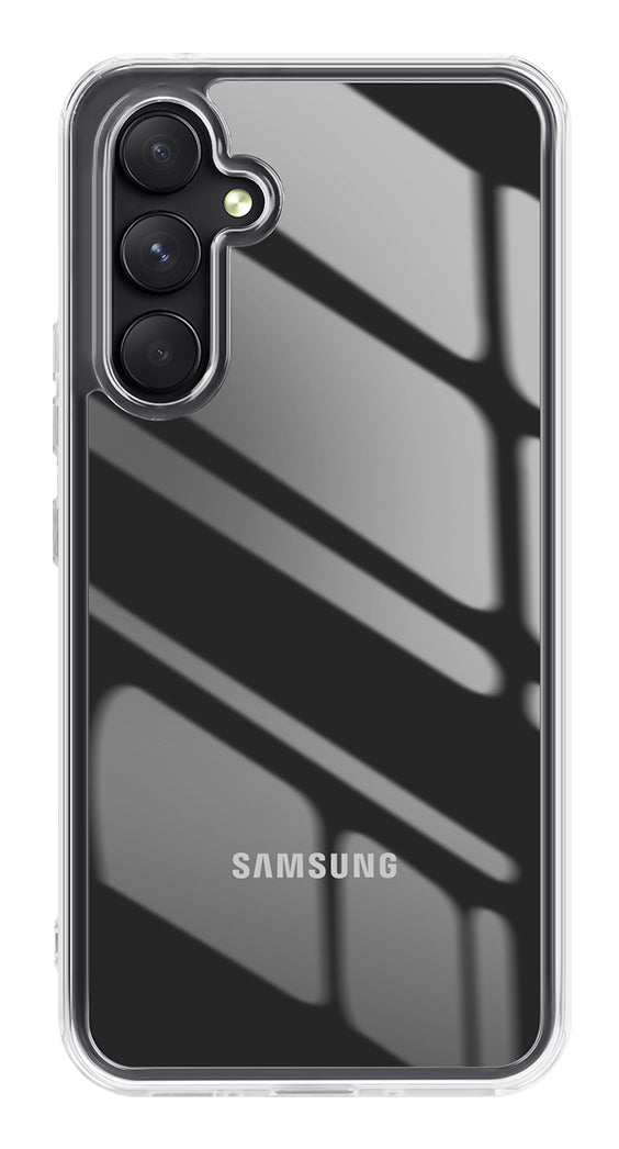 nevox Backcover – für Samsung Galaxy A36 (5G), PC+TPU, Transparent, schmutzabweisend
