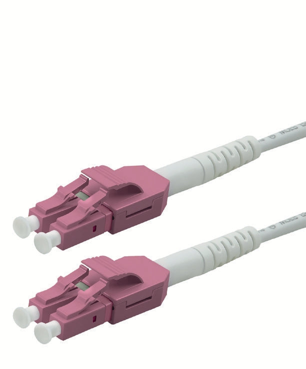 ROLINE LWL-Patchkabel – LC–LC, Multi-Mode (OM4), 10 Gbit/s, 20 m