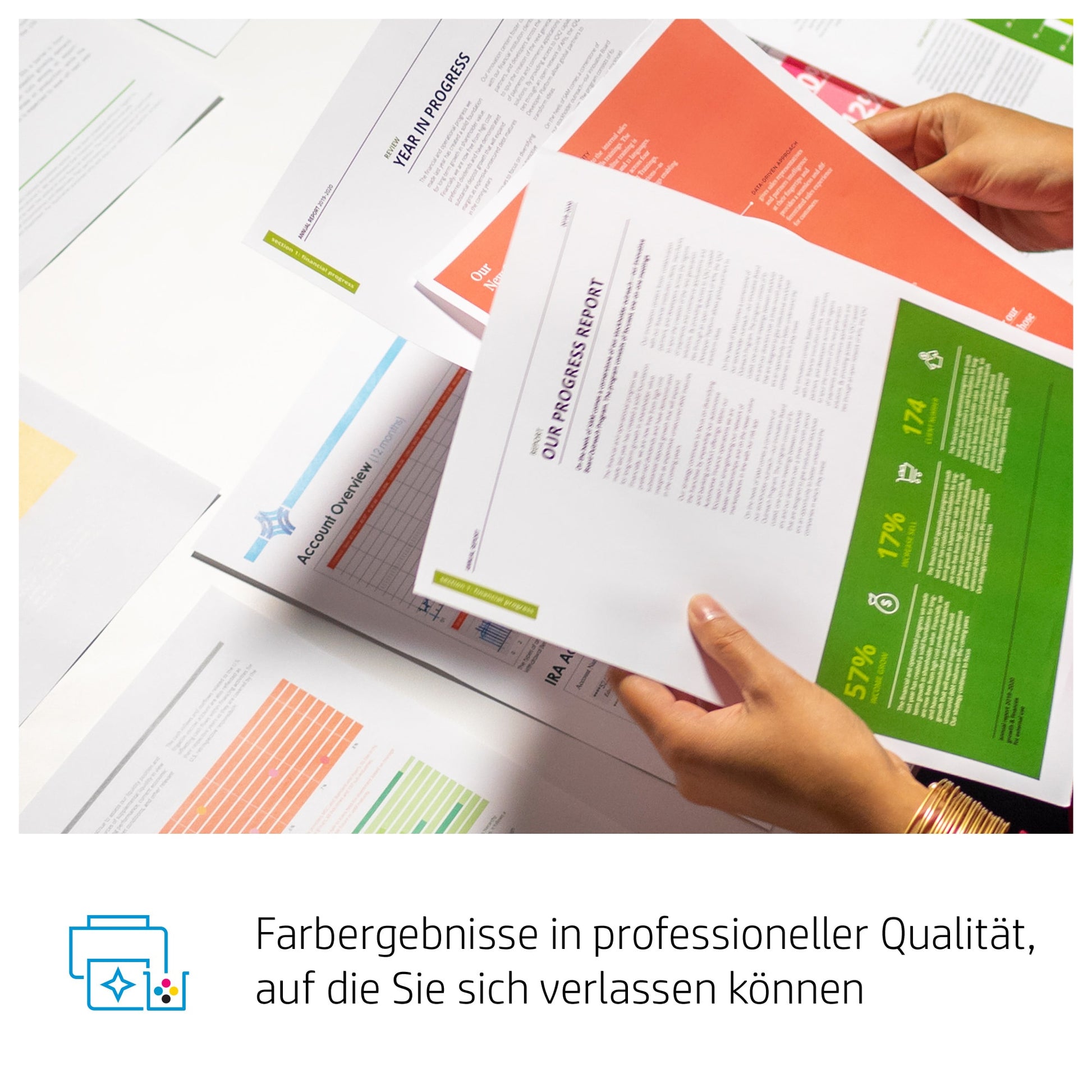 HP Color LaserJet Pro MFP M283fdw – Farbdruck, 21 Seiten/min