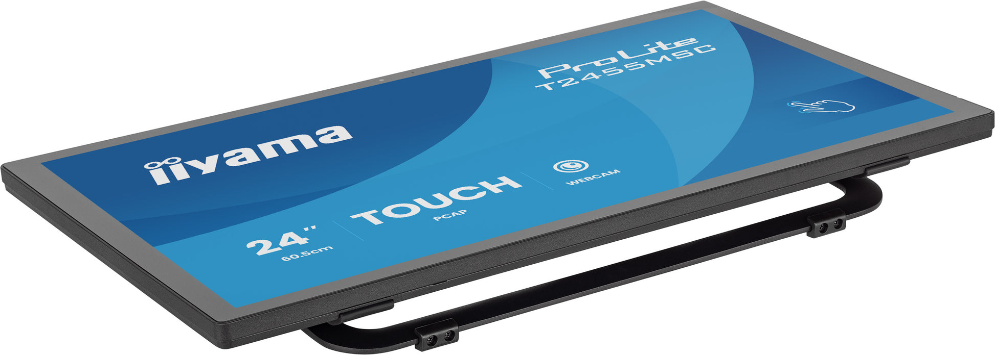 iiyama ProLite T2455MSC-B2 – 23,8" Touch, 1920 × 1080 (Full HD), IPS, 120 Hz, Webcam