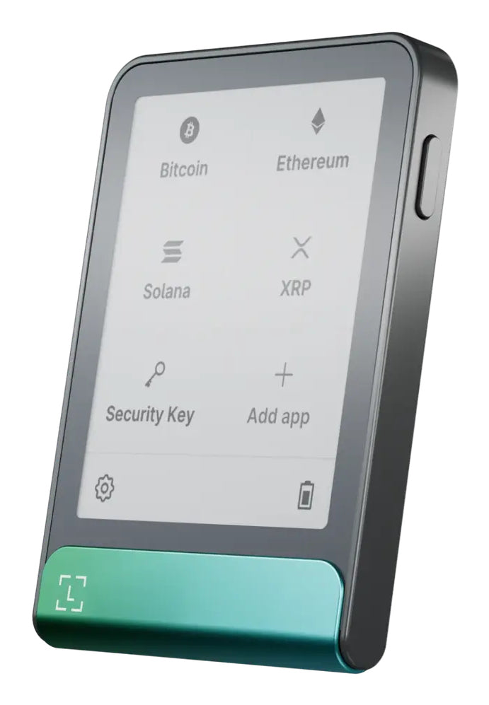 Ledger Flex – Krypto-Hardware-Wallet, Bluetooth, für iOS, Grün, mit Recovery Key