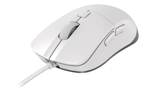 CHERRY XTRFY M50 – Gaming-Maus – Kabelgebunden (USB‑A), 12000 DPI, Rechts, Weiss