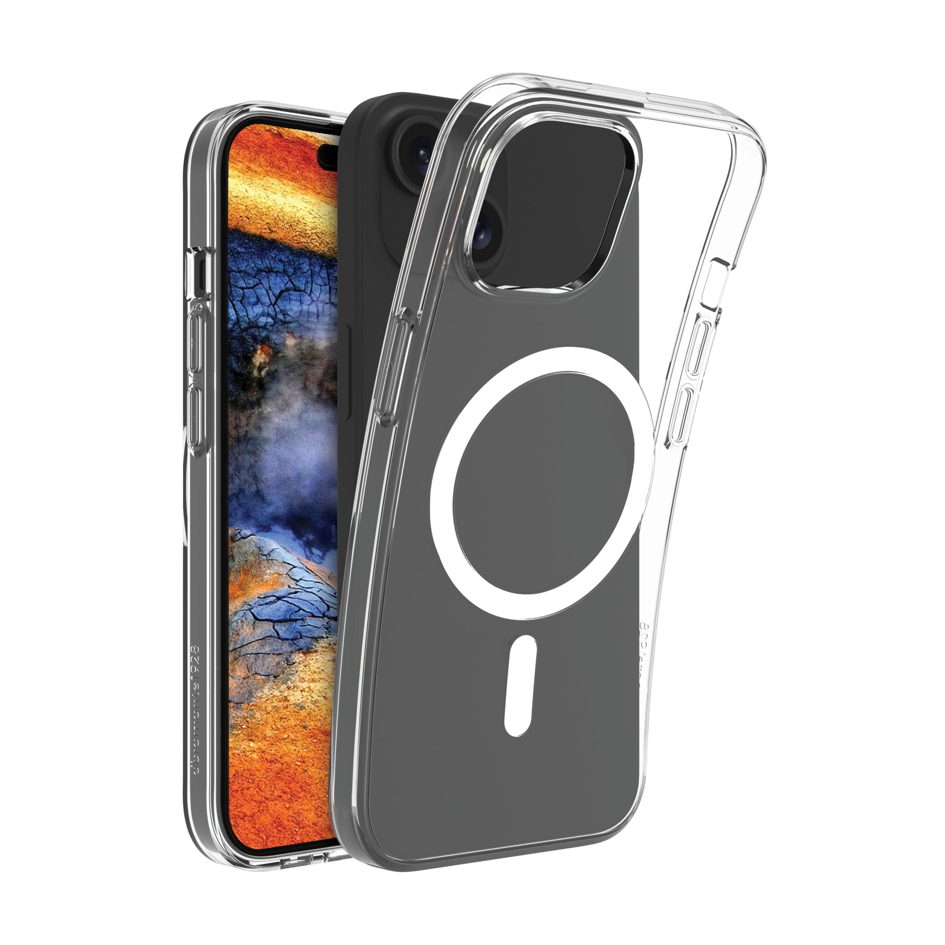 dbramante1928 Greenland Pro MS Backcover – für Apple iPhone 15, Transparent, bis 1,2 m sturzsicher