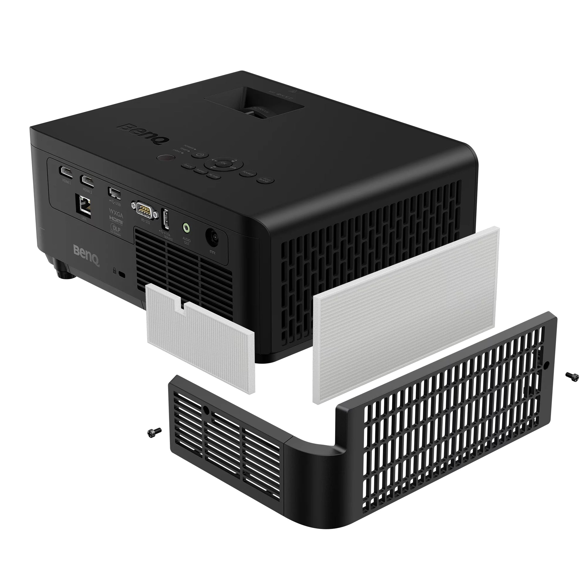 BenQ LW830ST, Laser-DLP-Projektor – WXGA, 4000 ANSI-Lumen, Kurzdistanz, 16:9