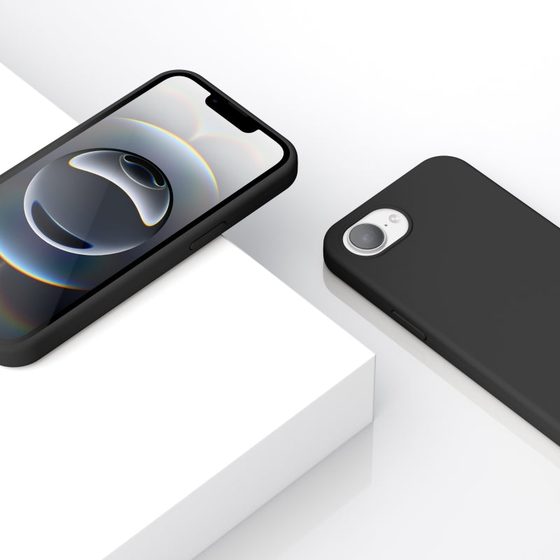 Vonmählen Backcover – für Apple iPhone 16e – schwarz – Silikon – MagSafe-kompatibel