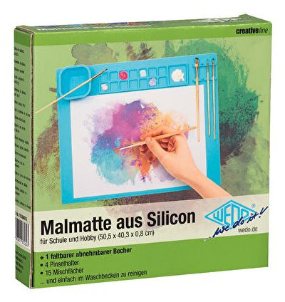 Wedo Malpalette – Blau – 500 × 400 mm