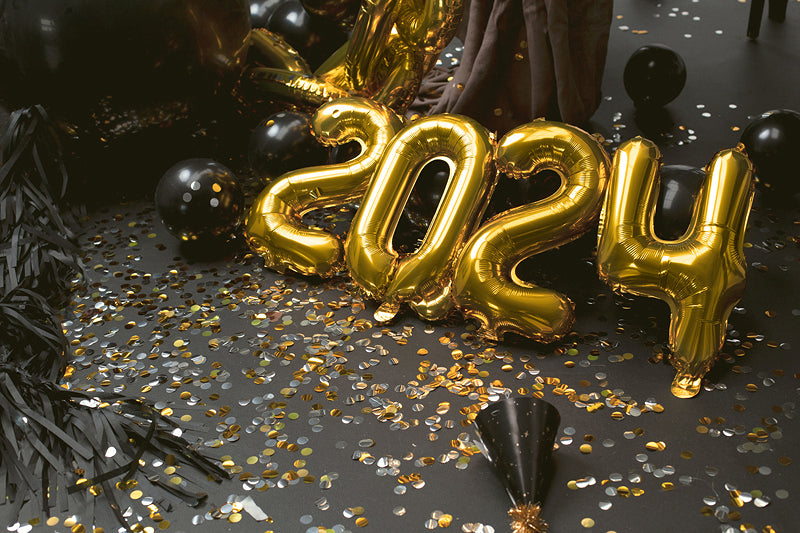 PartyDeco Folienballon Zahl 0 – Gold – 35 cm – Folie – 1 Stk