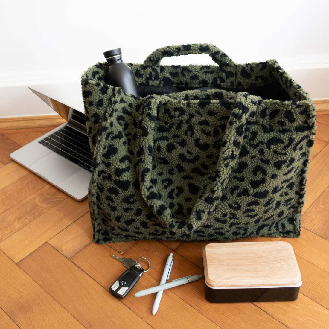 Reisenthel Stofftasche, Polyester, Motiv Camouflage, 470×385×180 mm