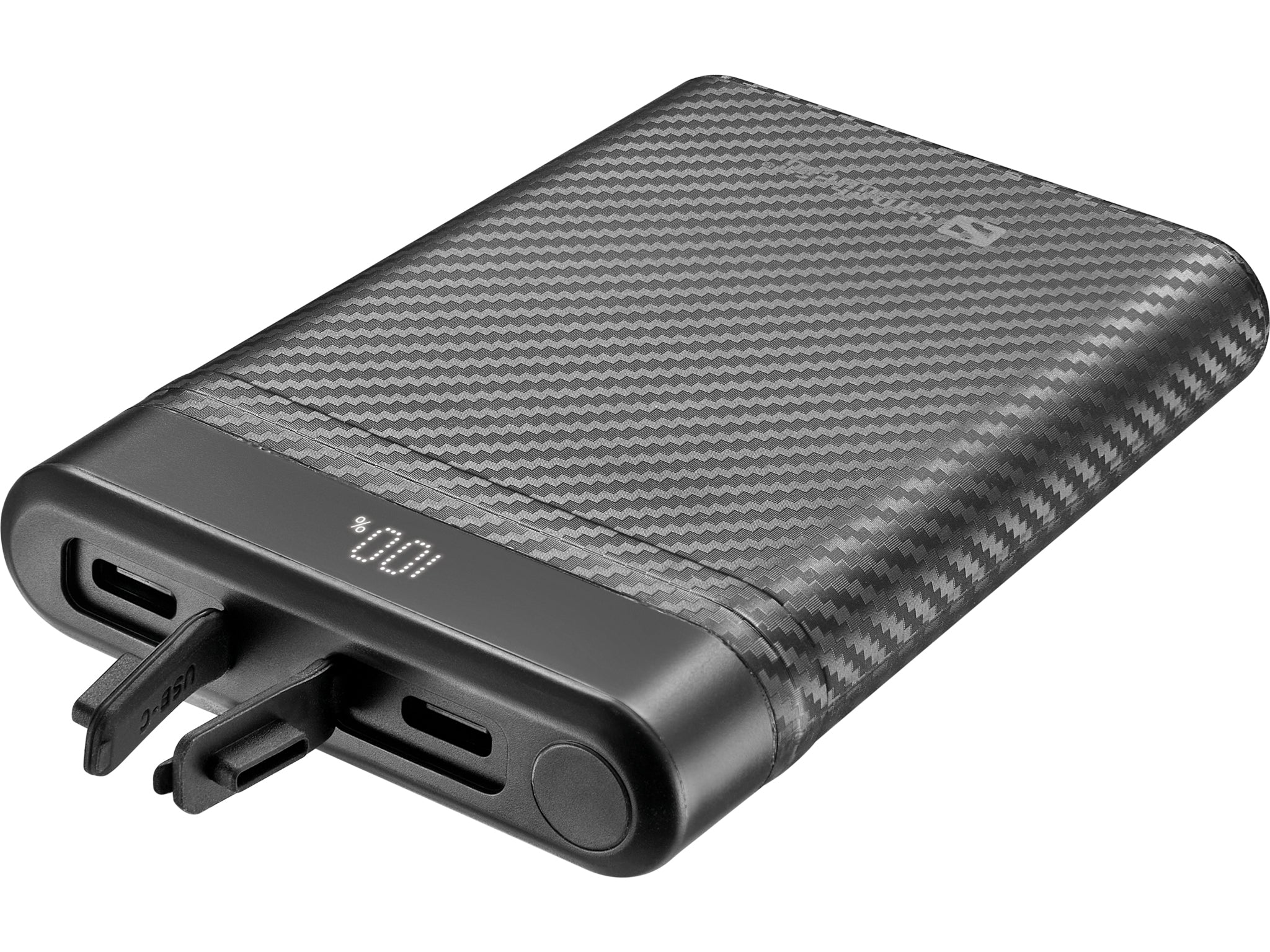 Sandberg Survivor Nano Outdoor Powerbank 10'000 mAh – 20 W PD, 2× USB-C, IPX8, schwarz